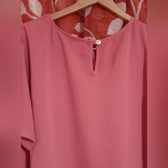 NWOT "Blush Pink" Blouse - Picture 2 of 3